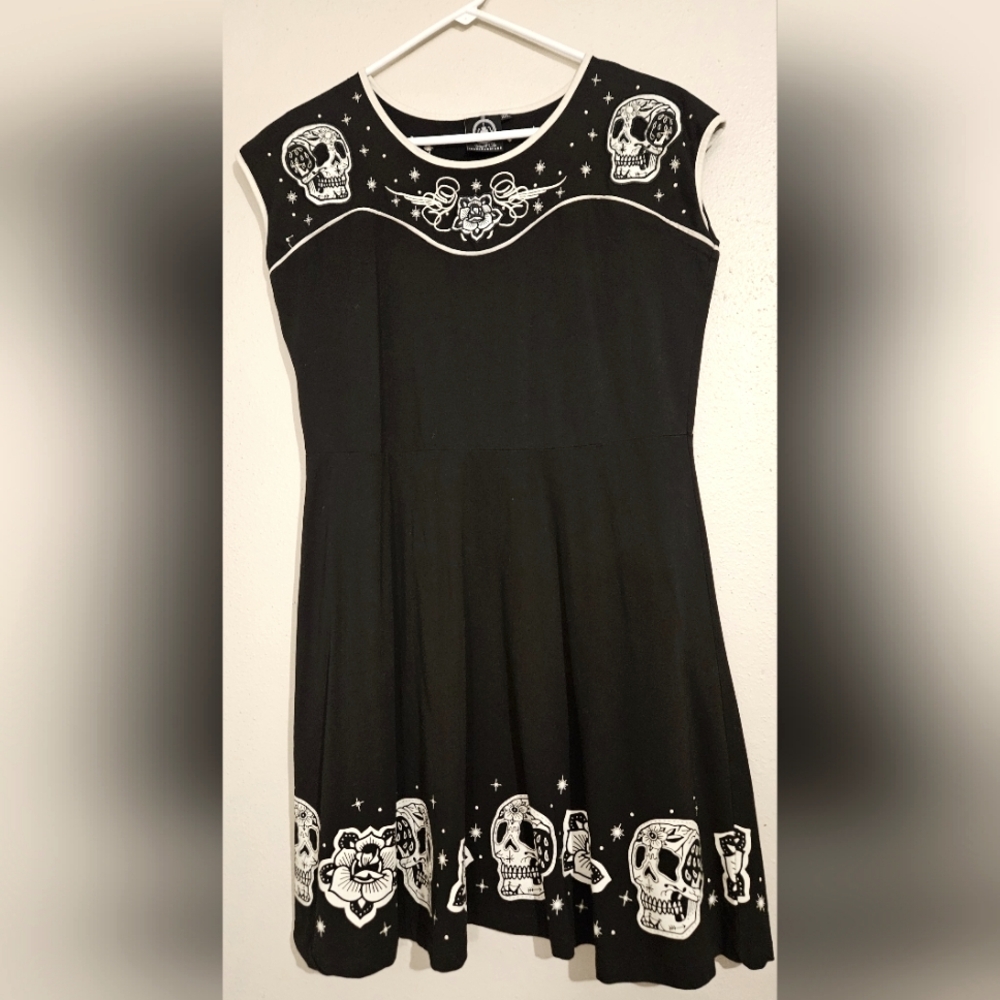 Banjo and Cake Rockabilly Dress